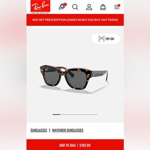 Ray-Ban NEW State Street Sunglasses